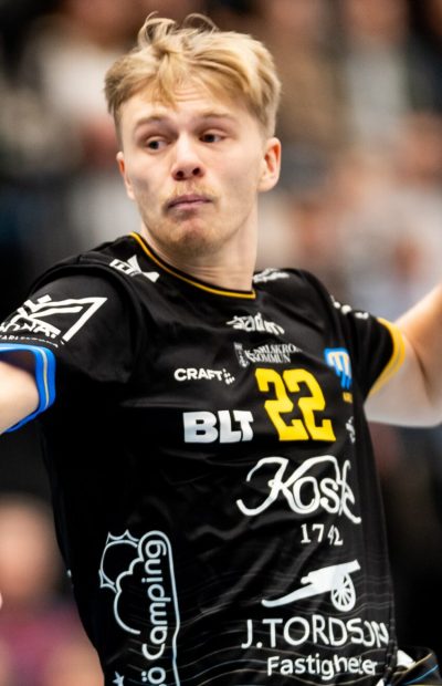 241130 CAPTION under handbollsmatchen i Handbollsligan mellan HF Karlskrona och Önnered den 30 november 2024 i Karlskrona.